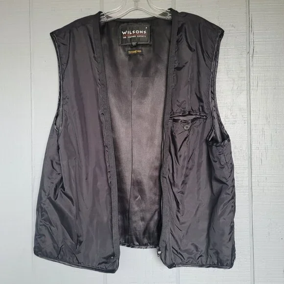 Vintage Wilsons Leather Thinsulate Ultra Insulated Women's Trench Coat Set. Sz L